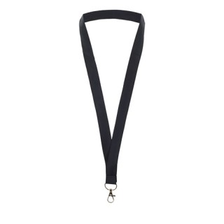 Lanyards para acreditaciones con mosquetón metálico